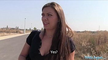 play Pussy bitch bribed with money to have sex in the field