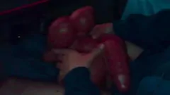 play Muñeca Futanari obtiene crema de varios colores y doble penetración